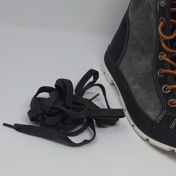 Converse Brown Leather Suede Unisex High Tops - Picture 11 of 12